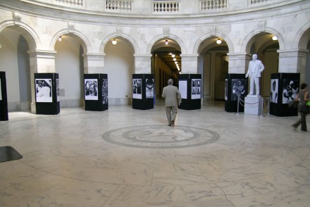 view of Neglected, Forgotten, Denied, But Not Broken at the Russell Senate Building