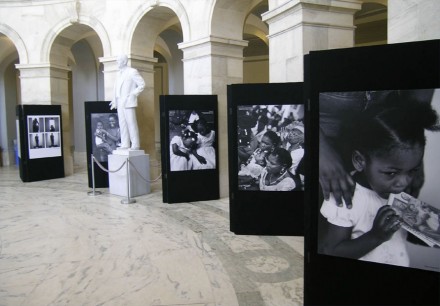 view of Neglected, Forgotten, Denied, But Not Broken at the Russell Senate Building