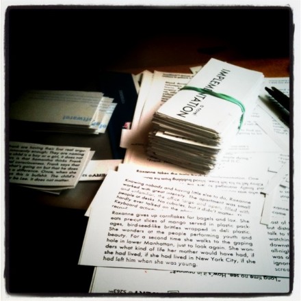 Working on Implementation response on the train to Boston